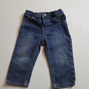 Carters Baby Boys Dark Blue Denim Jeans - Size 12months